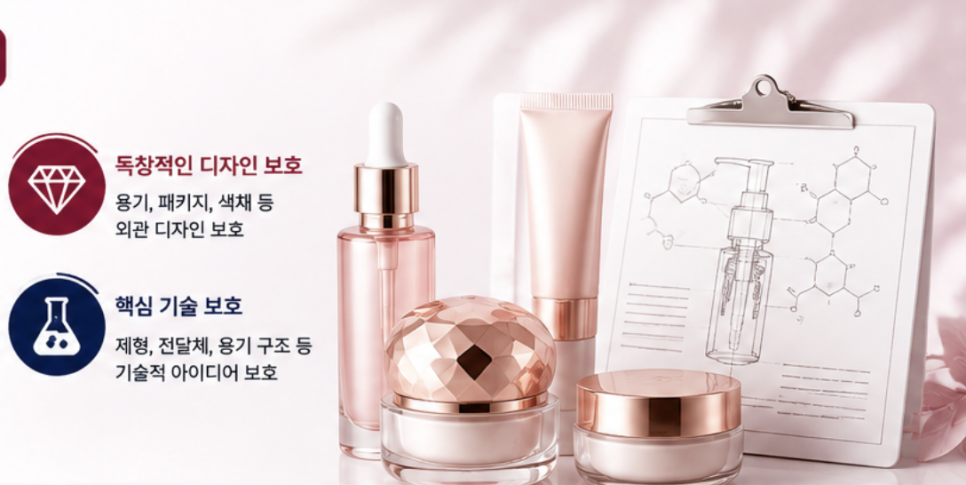 K-뷰티 브랜드의 디자인권과 특허권