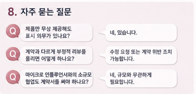 K-뷰티 인플루언서 광고·협찬계약서에 담아야 할 것들